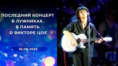 Последний концерт в Лужниках. В память о Викторе Цое