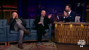 Андрей Смоляков и Сергей Газаров. Вечерний Ургант. 790 выпуск от 30.03.2017