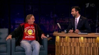 Иван Охлобыстин. Вечерний Ургант. 696 выпуск от 10.10.2016